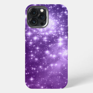 Purple Magic Stars iPhone 13 Pro Max Case