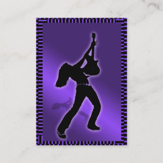 "Purple Majestic" Chubby Card