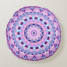 Purple Mandala Boho Cosy Meditation Geometric