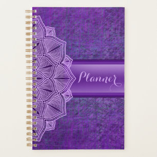 Purple Mandala Boho Planner
