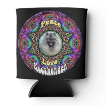 Purple Mandala can coozie