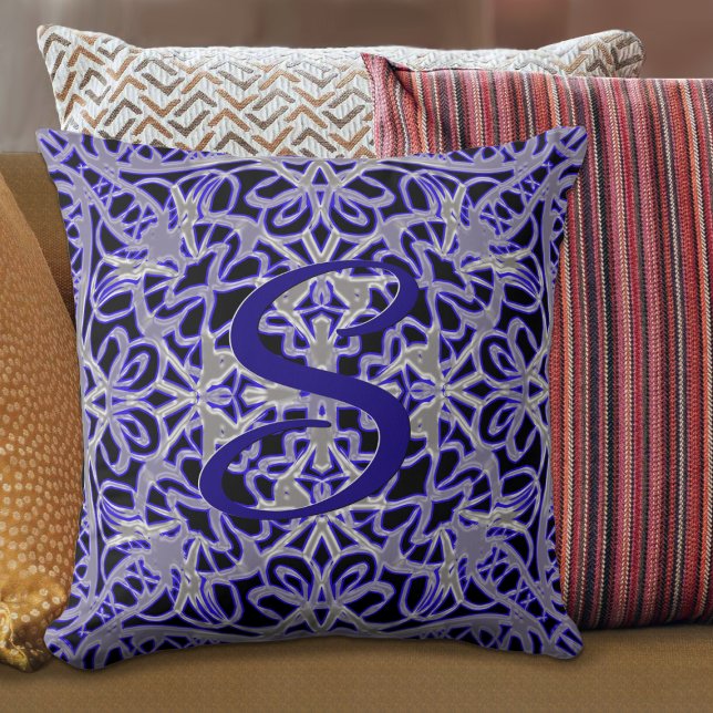 Purple Mandala Cushion (Creator Uploaded)