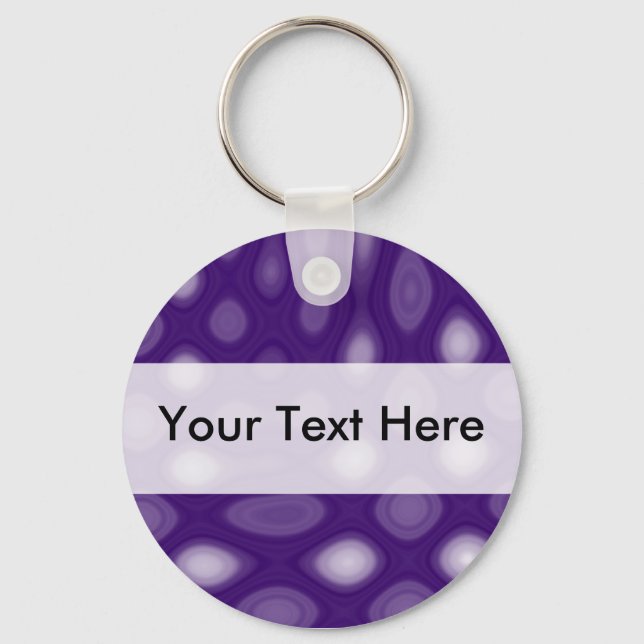 Purple Mania Key Ring (Front)