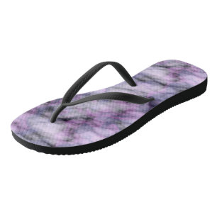 Purple Marble Abstract Jandals