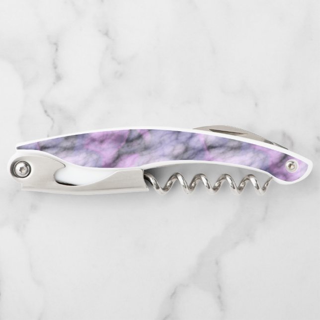 Purple Marble  Corkscrew (Front)