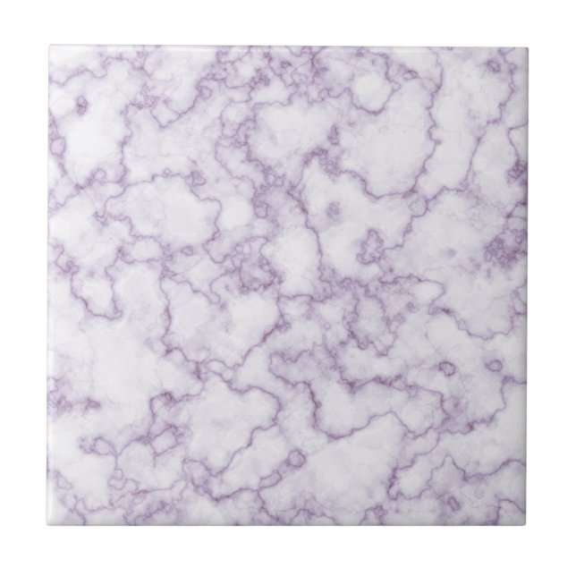 Purple Marble Pattern Tile (Front)
