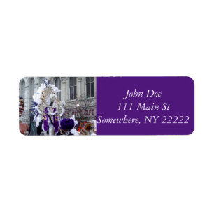 Purple Mardis Gras Zulu King