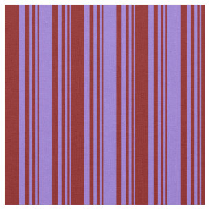Purple & Maroon Coloured Stripes/Lines Pattern Fabric