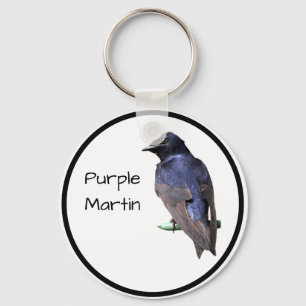 Purple Martin Key Ring