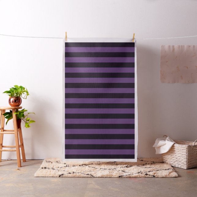 Purple Mauve Stripes Fabric (In Situ)
