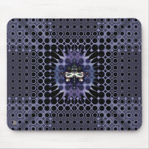 Purple Meditation Mouse Pad