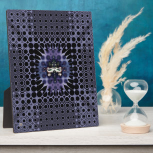 Purple Meditation Plaque