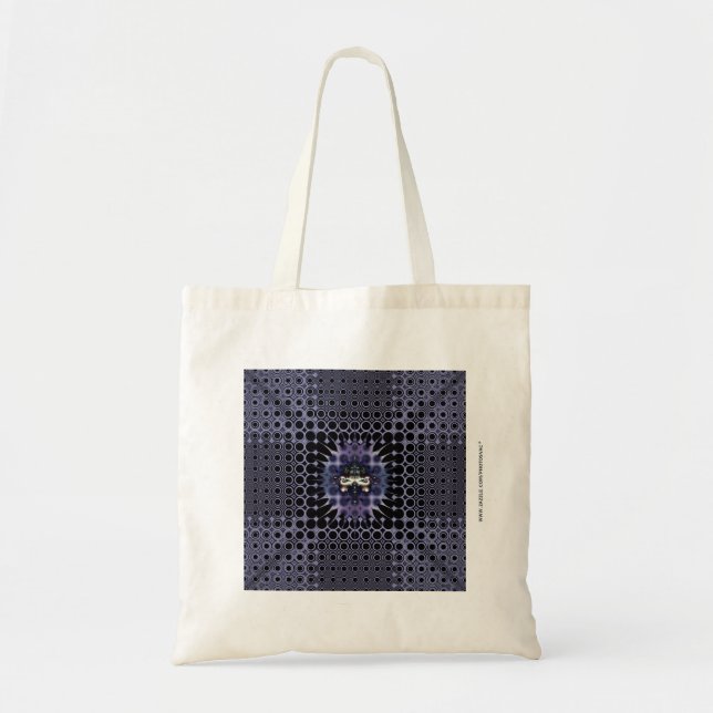 Purple Meditation Tote Bag (Front)