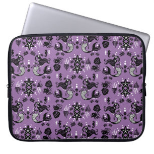 Purple Mermaid Fantasy Laptop Sleeve