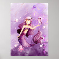 Purple Mermaid 