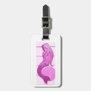 purple mermaid tag