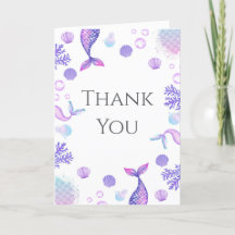 Purple Mermaid Themed Birthday Party