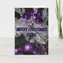 Purple Merry Christmas
