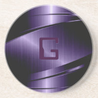 Purple Metallic Design Stainless Steel Look