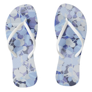 Purple Microbe Pattern Jandals