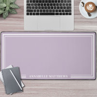 Purple Minimalist Monogram