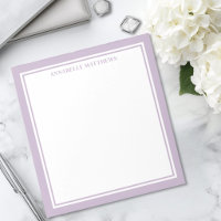 Purple Minimalist Monogram