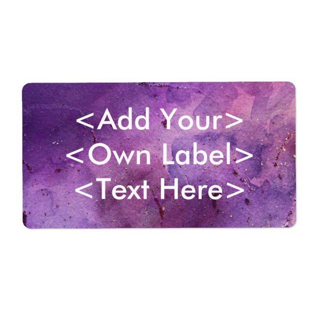 Purple Mist Custom Address Mailing Labels 3 (Front)