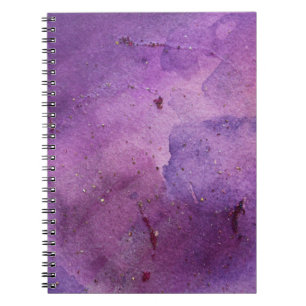 Purple Mist Glitter Painting Notebook