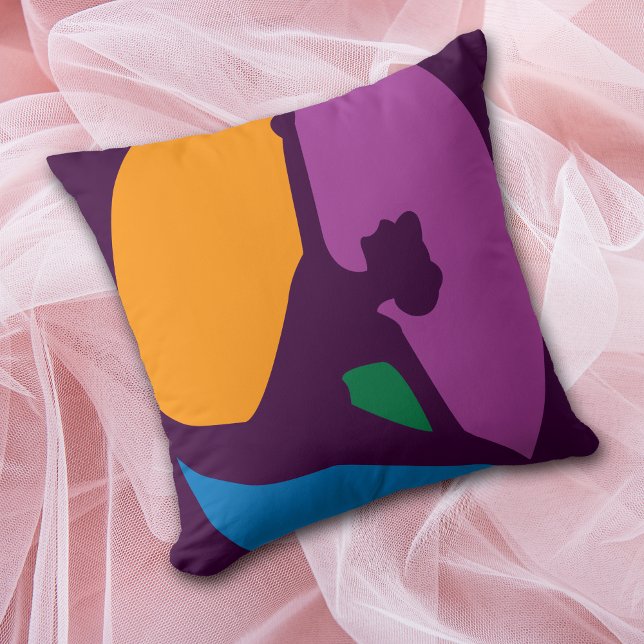 Purple Modern Dancer Cushion (Creator Uploaded)