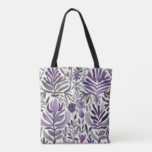 Purple Mood Tote Bag