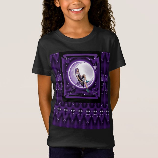 Purple Moon Child T-Shirt (Front)