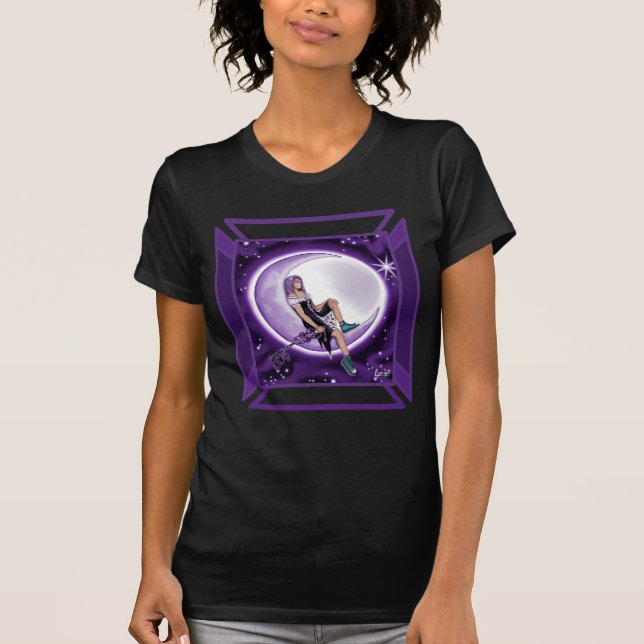 Purple Moon Child T-Shirt (Front)