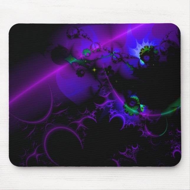 Purple Moon Cool Mousepad (Front)
