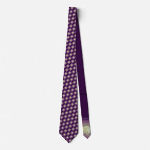 Purple moon II Tie