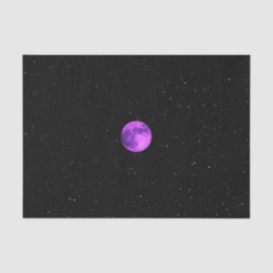 Purple Moon -Space Stars- Tissue Paper