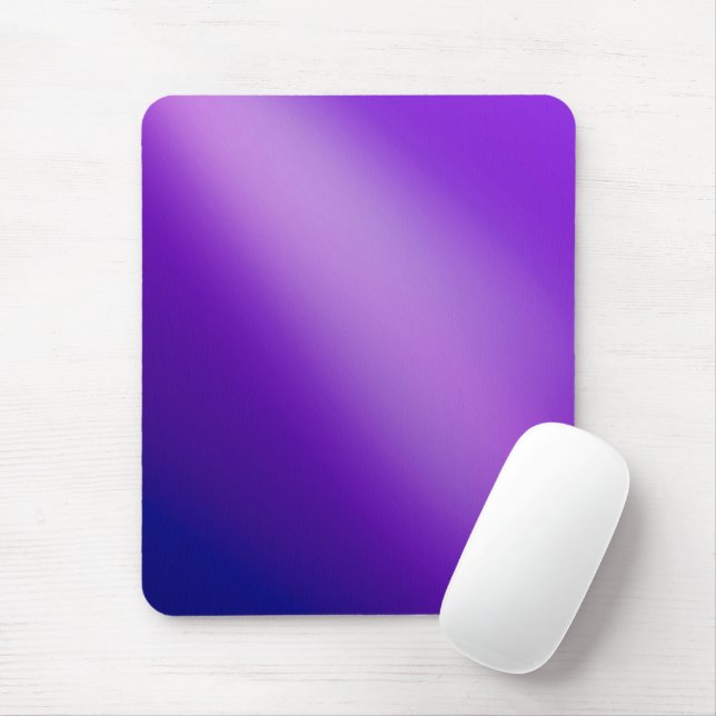 purple moonlight ombre  mouse pad (With Mouse)