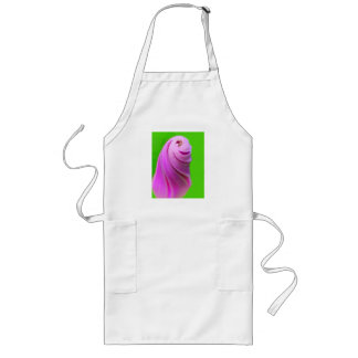 Purple Morning Glory Bud Long Apron