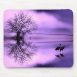 Purple Morning Mouse Pad