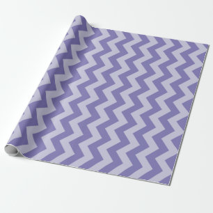 Purple Moroccan Moods Chevrons Wrapping Paper