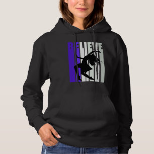 Purple Motivational Girls Dance Musical Theatre Gr Hoodie