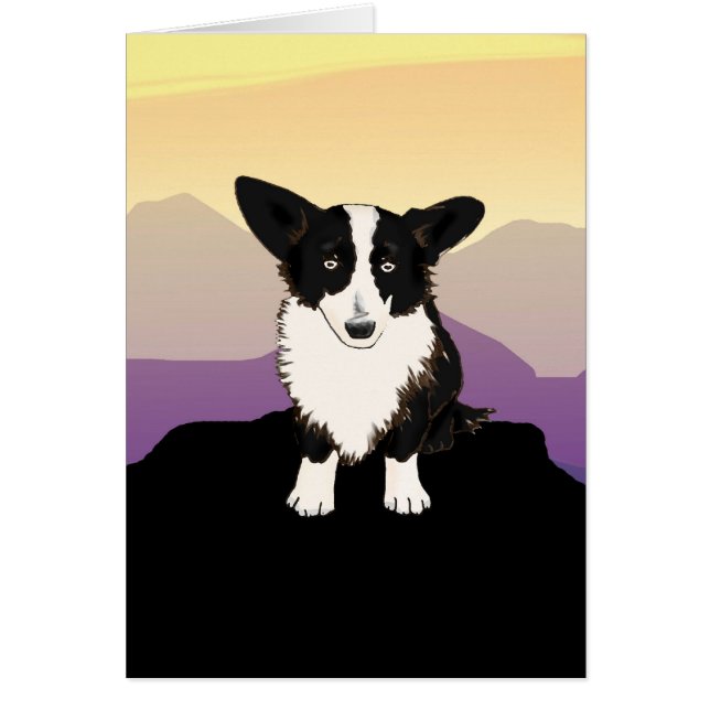 Purple Mountains Welsh Corgi (Front)