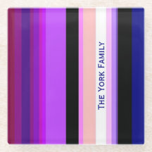 Purple multicolor vertical stripes