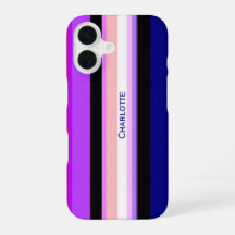 Purple multicolor vertical stripes
