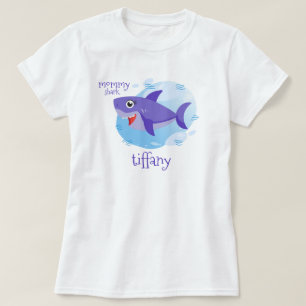 Purple Mummy Shark T-Shirt