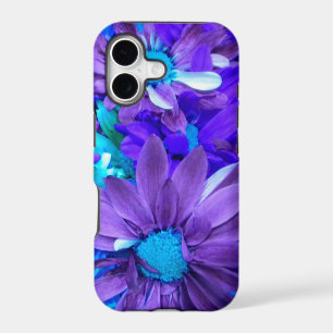 Purple N Turquiose Bouquet iPhone 5 Case