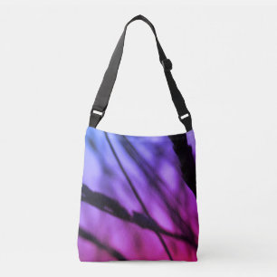 Purple Nature Custom All-Over-Print Cross Body Bag