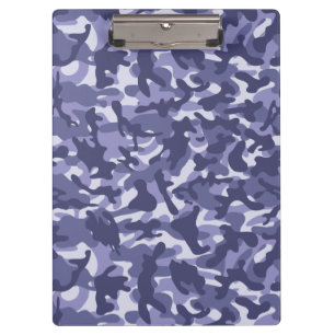 Purple Navy Camouflage   Clipboard