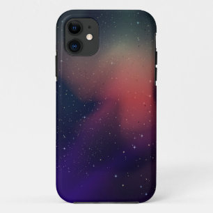 Purple Night Sky Stars Case-Mate iPhone Case