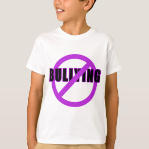 Purple NO BULLYING T-shirts and Buttons