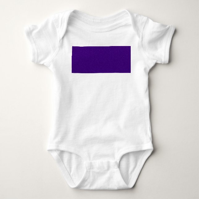 Purple Noise Custom Baby Bodysuit (Front)